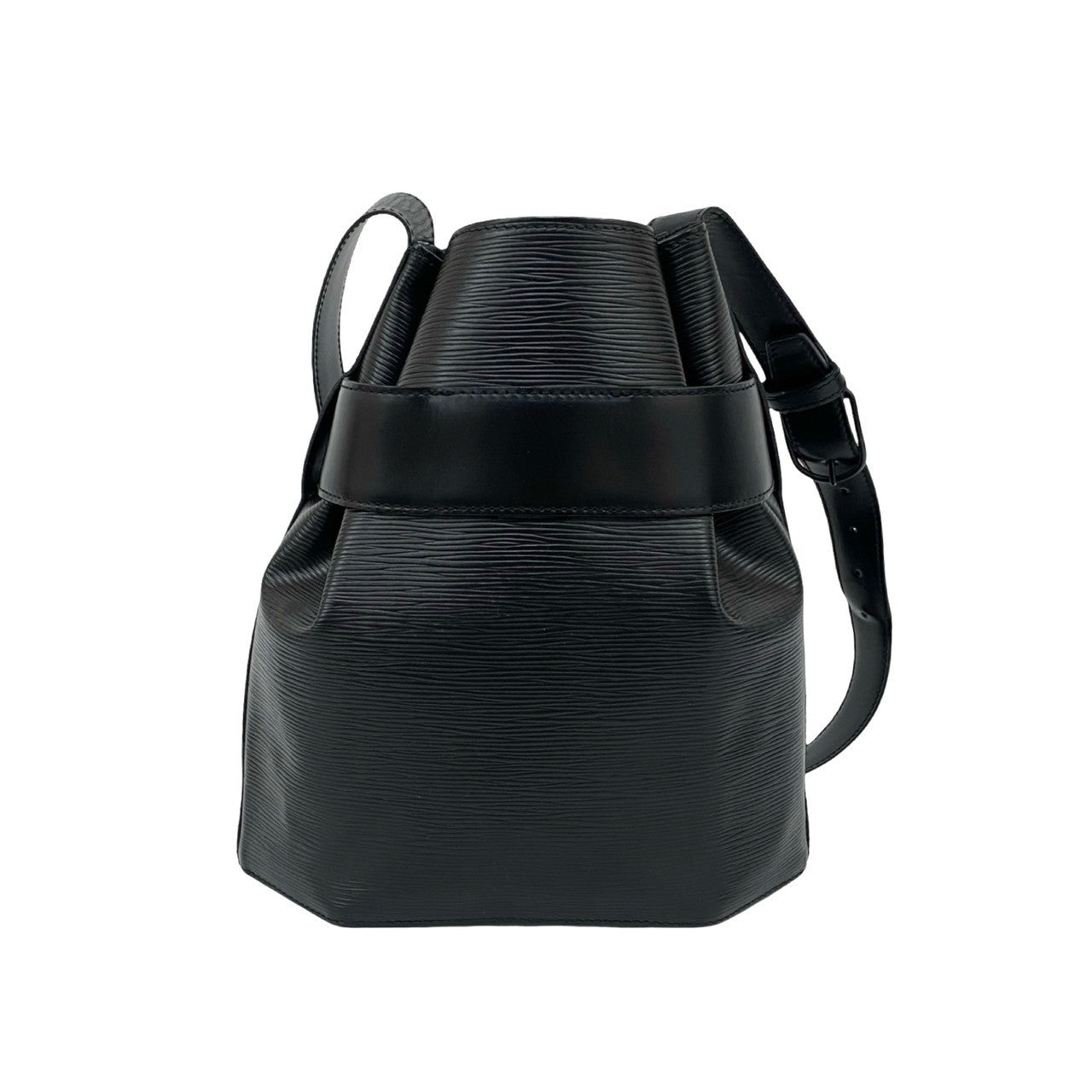 LOUIS VUITTON Shoulder Bag Epi Leather black Epi Sac De Paul PM