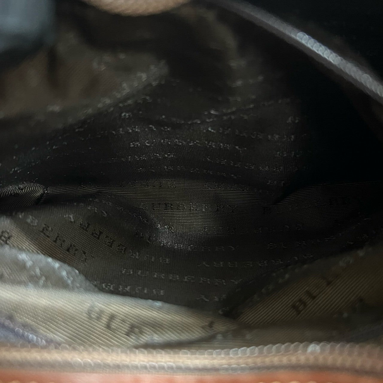 BURBERRY Shoulder Bag leather Brown