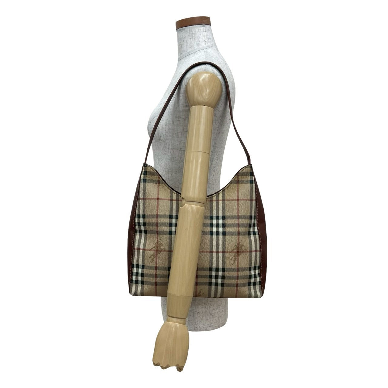 BURBERRY Shoulder Bag leather Brown