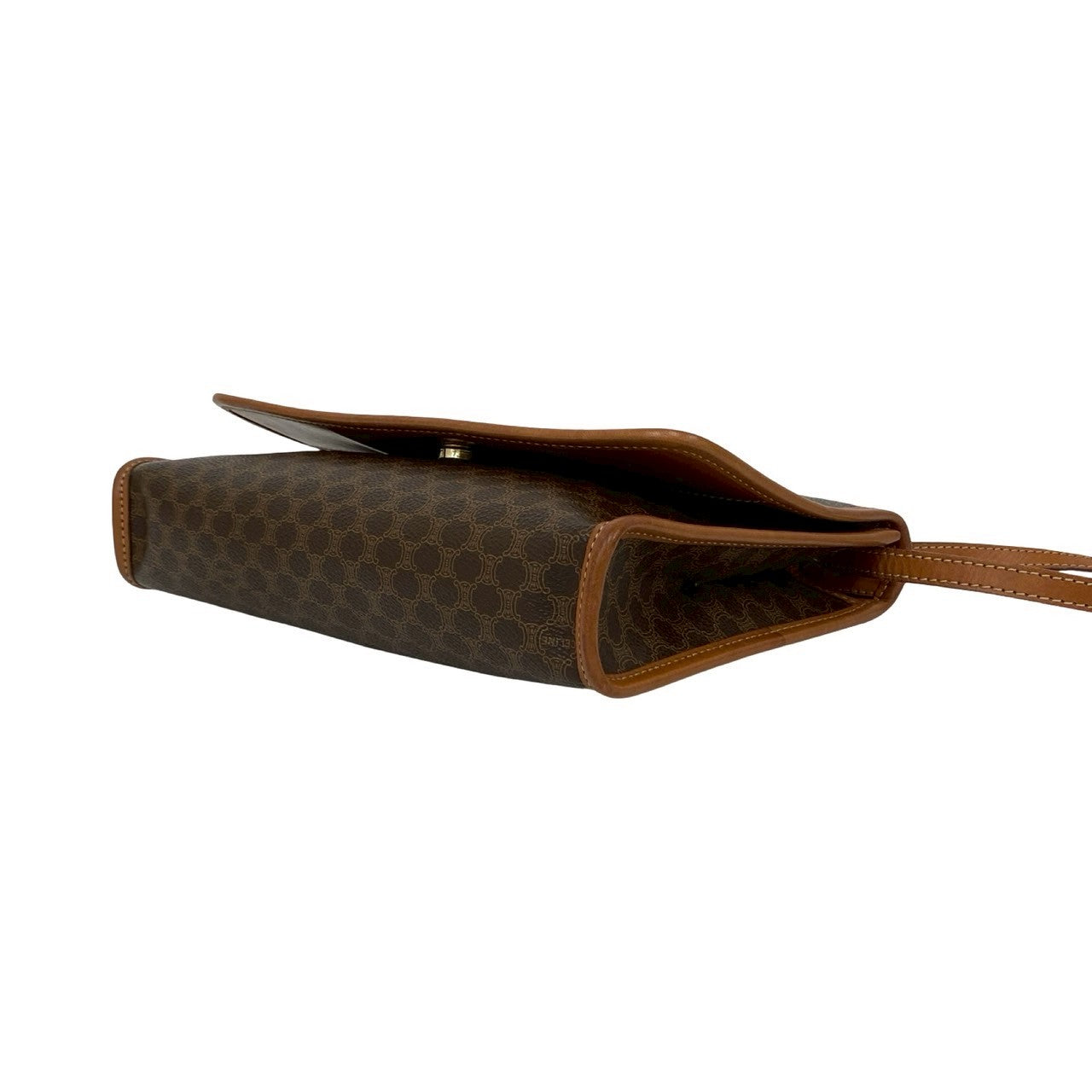 CELINE Shoulder Bag leather Brown