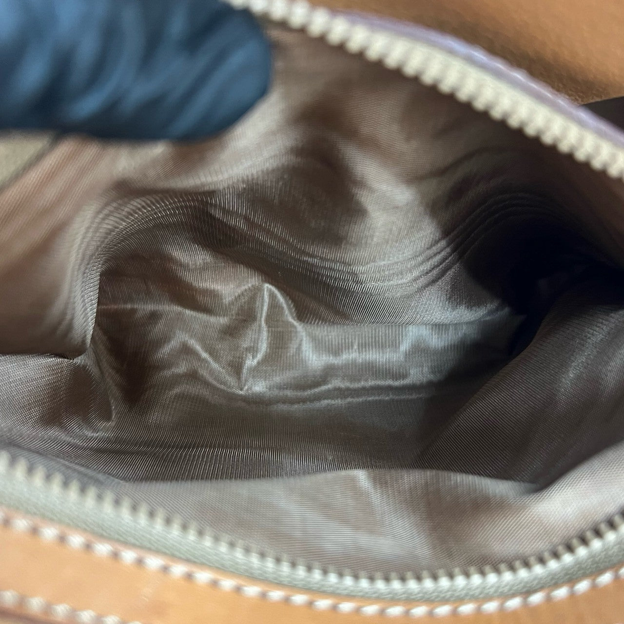 CELINE Shoulder Bag leather Brown