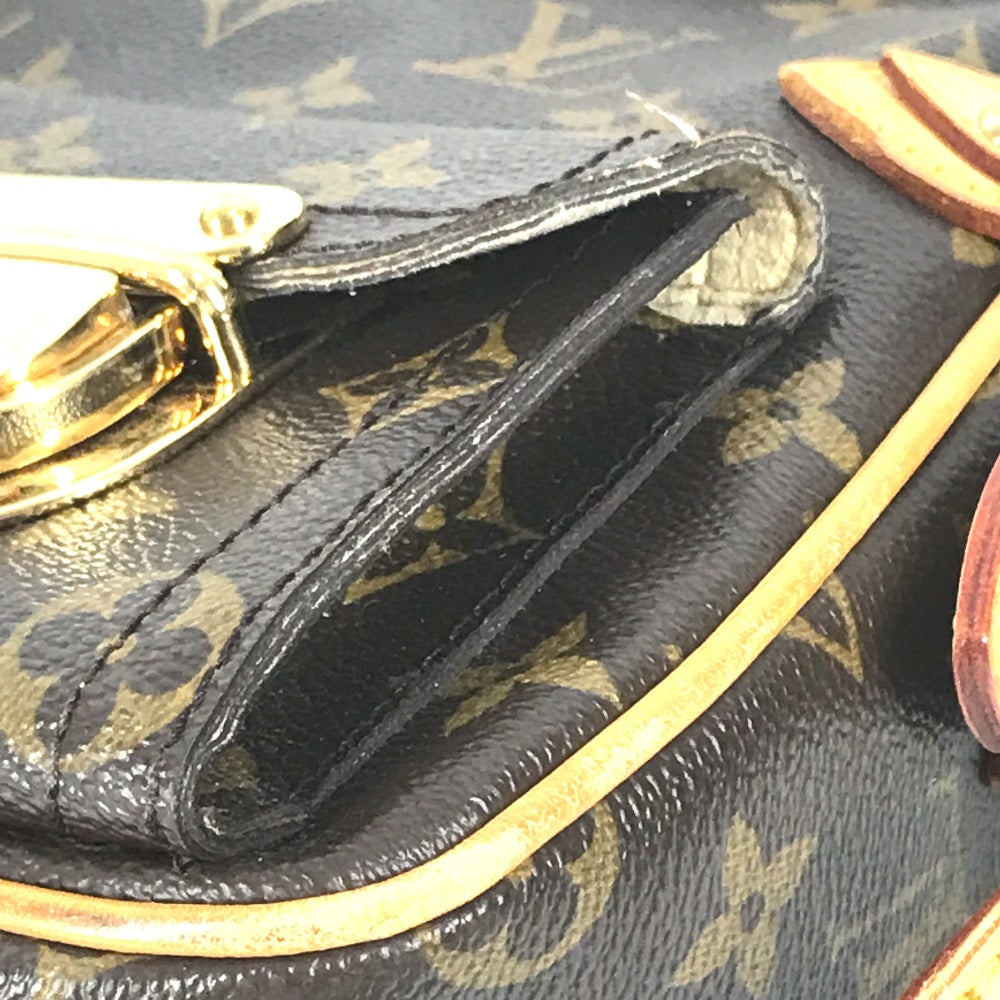 LOUIS VUITTON Shoulder Bag M40027 Monogram canvas Brown Monogram Hudson PM Women Used Authentic