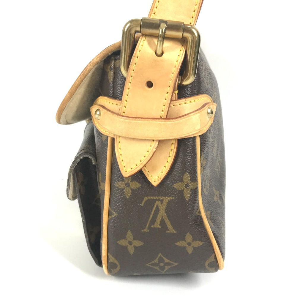 LOUIS VUITTON Shoulder Bag M40027 Monogram canvas Brown Monogram Hudson PM Women Used Authentic