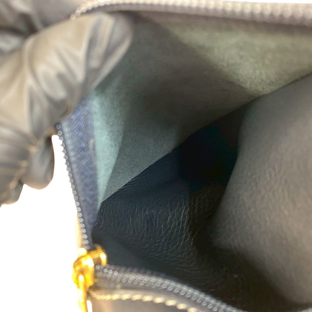 LOEWE Backpack leather Navy Anton