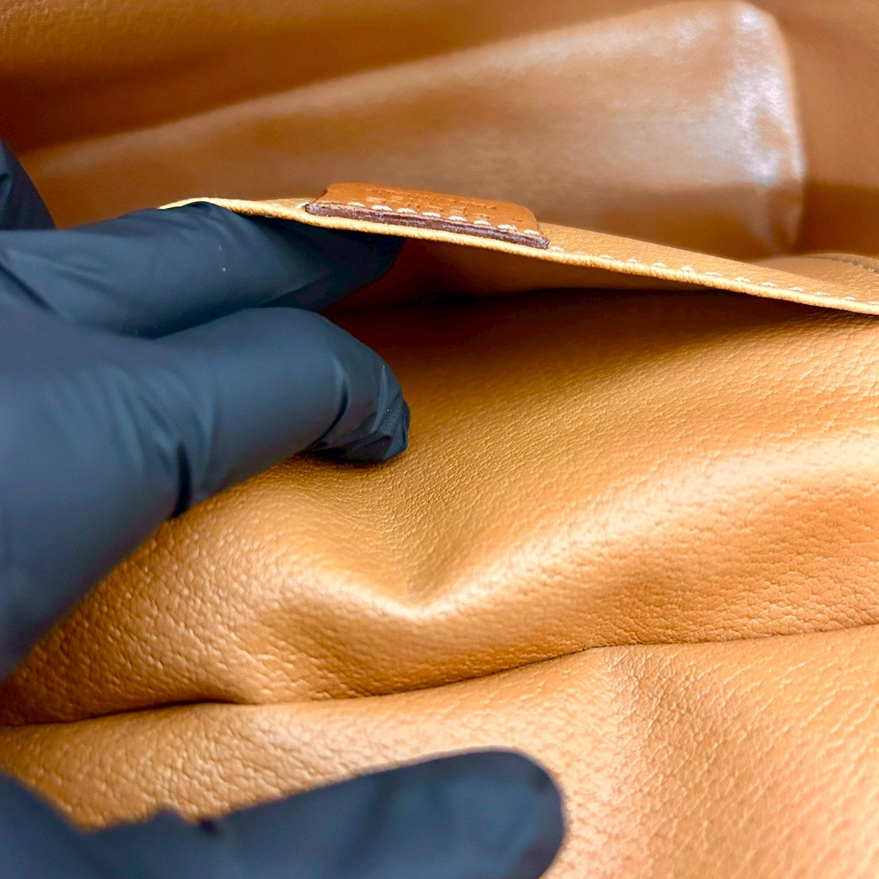 CELINE Shoulder Bag leather Brown