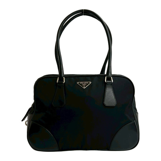 PRADA Handbag Nylon black