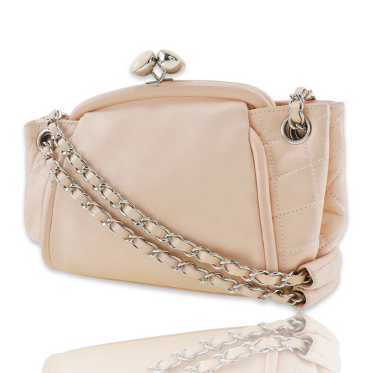 CHANEL BALLERINA PURSE ON CHAIN