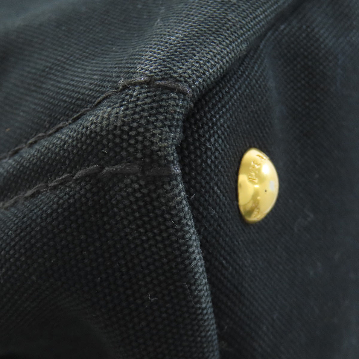 PRADA Tote Bag 1BG642 canvas black