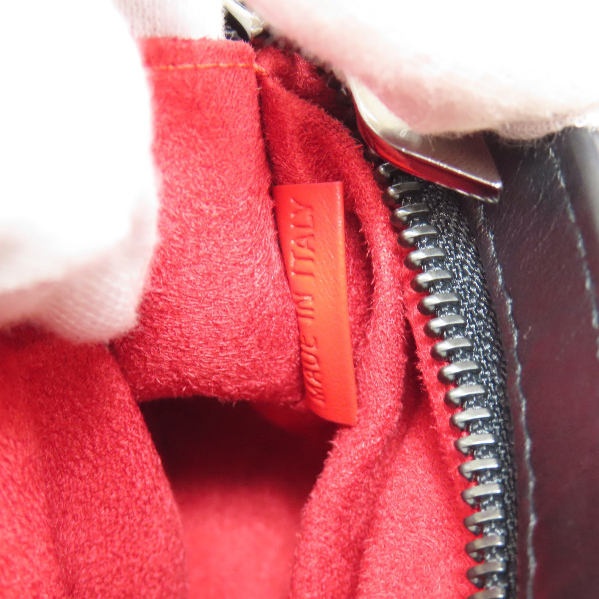 Christian Louboutin Shoulder Bag leather black spike