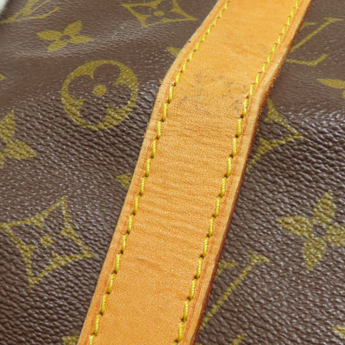 LOUIS VUITTON Boston Duffel bag M41424 Monogram canvas Brown Keepall 55 Women Used Authentic