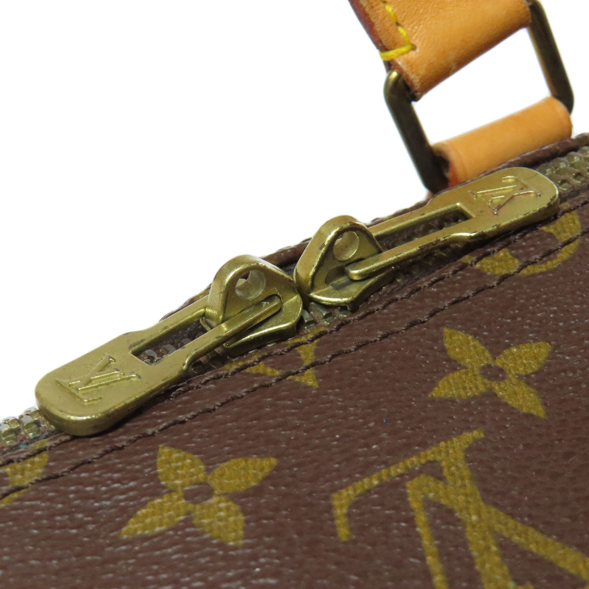 LOUIS VUITTON Boston Duffel bag M41424 Monogram canvas Brown Keepall 55 Women Used Authentic
