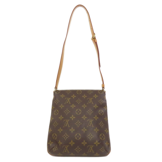 LOUIS VUITTON Shoulder Bag M51258 Monogram canvas Brown Musette Salsa S Women Used Authentic