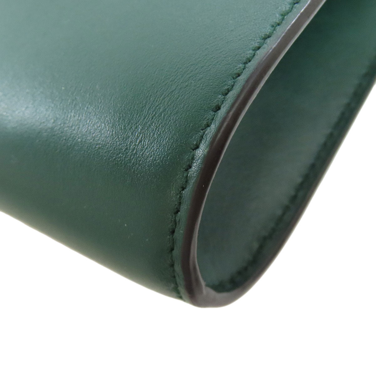 GUCCI Handbag 572375 Calfskin green Zumi ChainShoulder Women Used Authentic