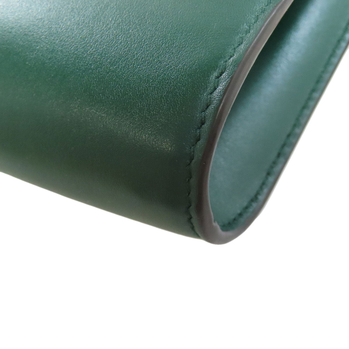 GUCCI Handbag 572375 Calfskin green Zumi ChainShoulder Women Used Authentic