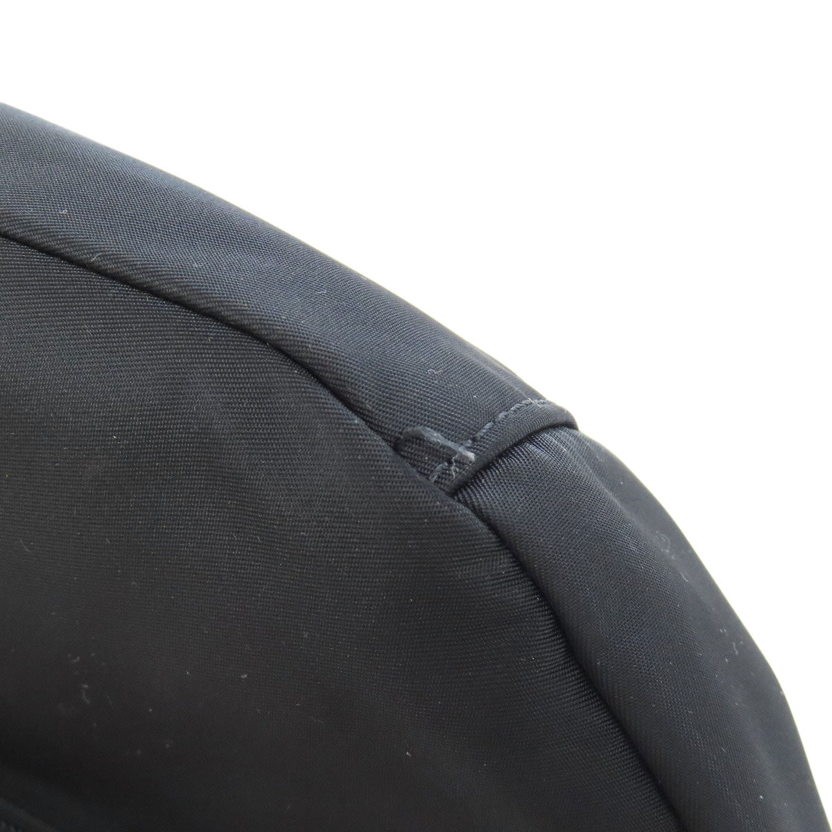 BURBERRY Sling bag Nylon black logo Women Used Authentic