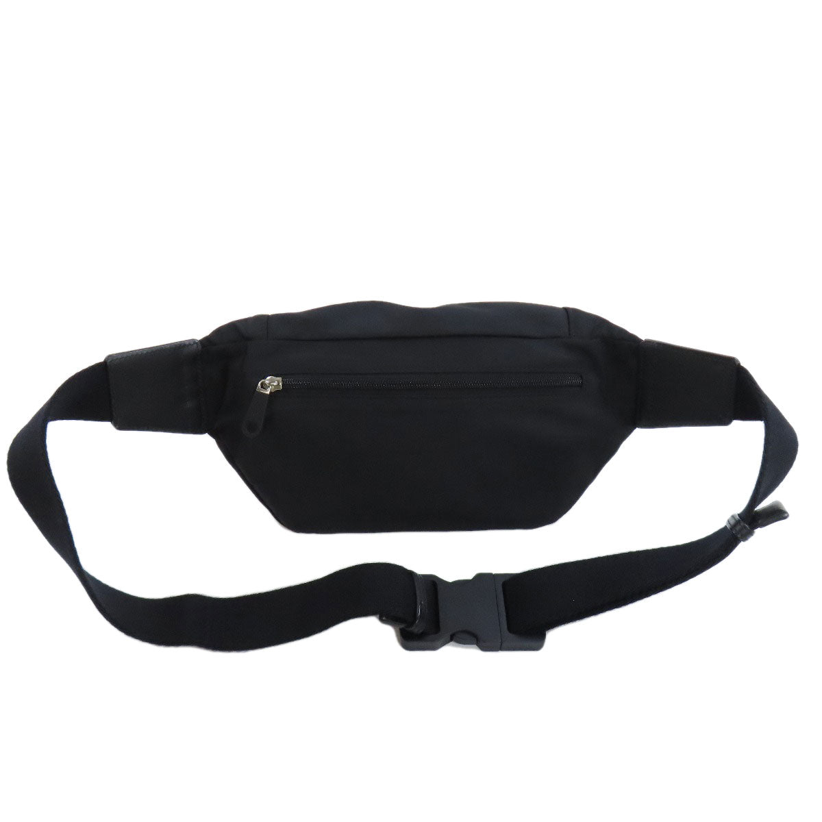 BURBERRY Sling bag Nylon black logo Women Used Authentic