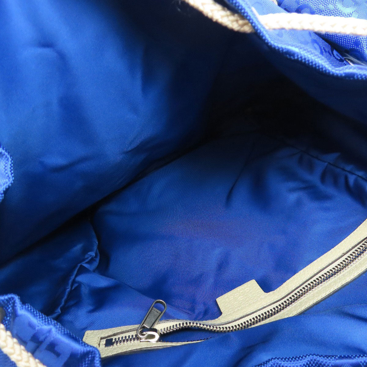 GUCCI Backpack 626160 Nylon blue gucci off the grid Women Used Authentic