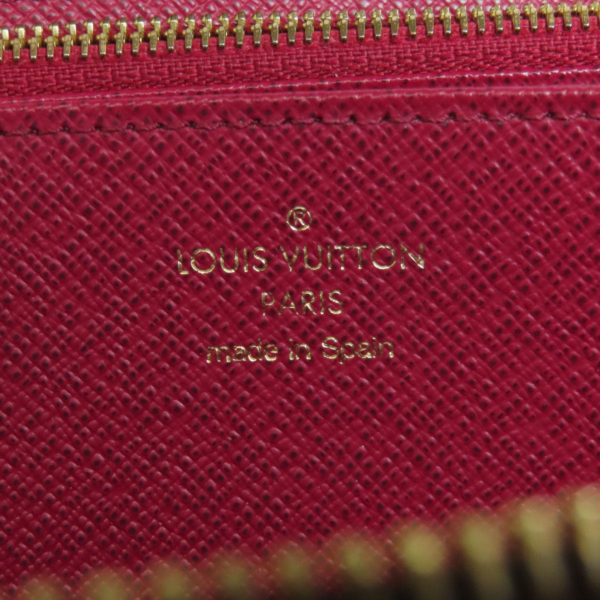LOUIS VUITTON Long Wallet Purse M41895 Monogram canvas Brown Zippy wallet Women(Unisex) Used Authentic
