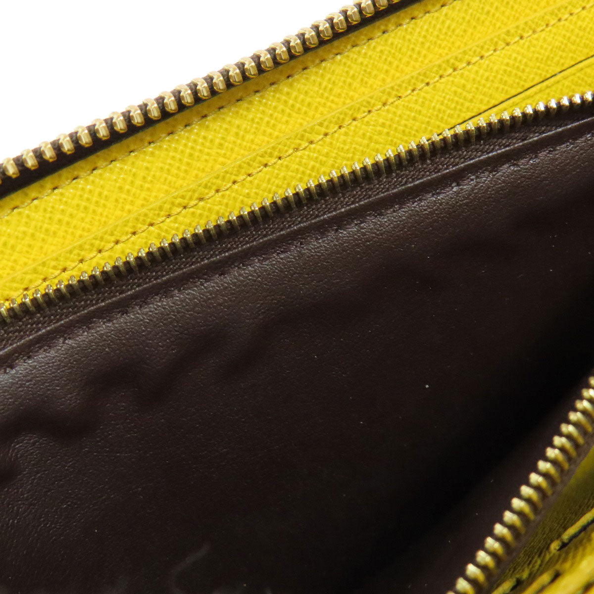 LOUIS VUITTON Long Wallet Purse M60744 Monogram canvas Brown Portefeuille Clemence mens(Unisex) Used Authentic