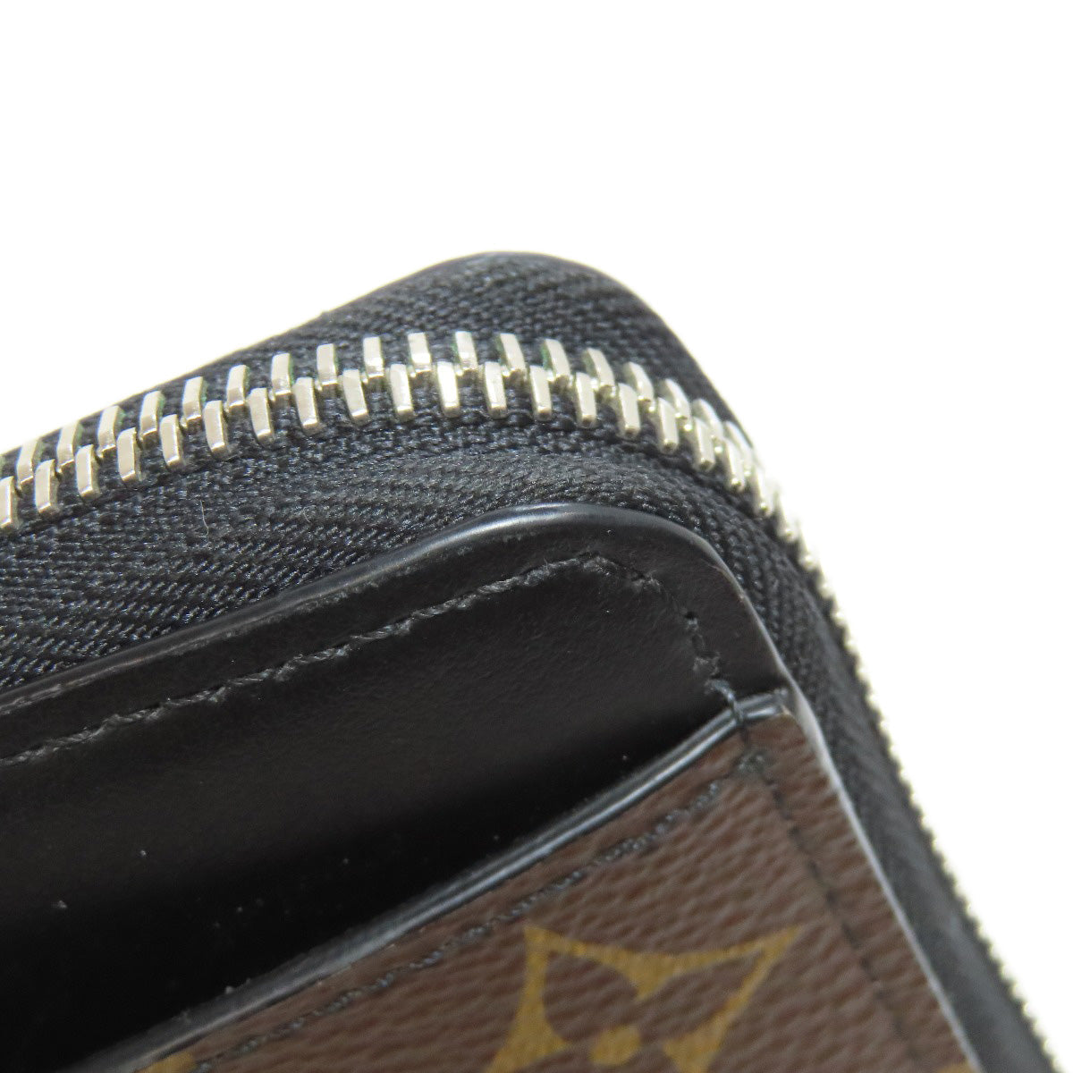 LOUIS VUITTON Long Wallet Purse M69407 Monogram macacer Brown Zippy Dragonne Women(Unisex) Used Authentic