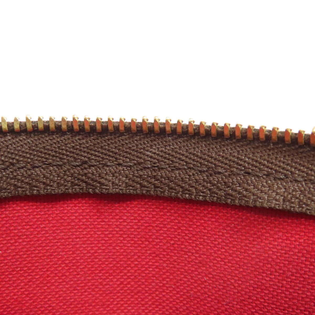 LOUIS VUITTON Accessory pouch N58009 Damier canvas Brown Mini Pochette Accessoires Women Used Authentic