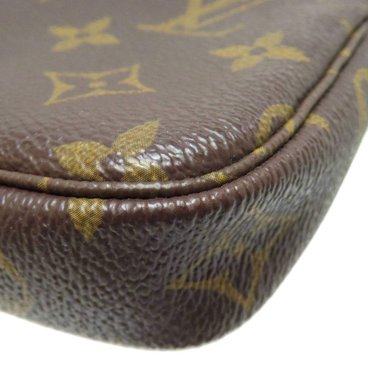 LOUIS VUITTON Accessory pouch M68490 Monogram canvas Brown Mini Pochette Accessoires Vivienne Women Used Authentic