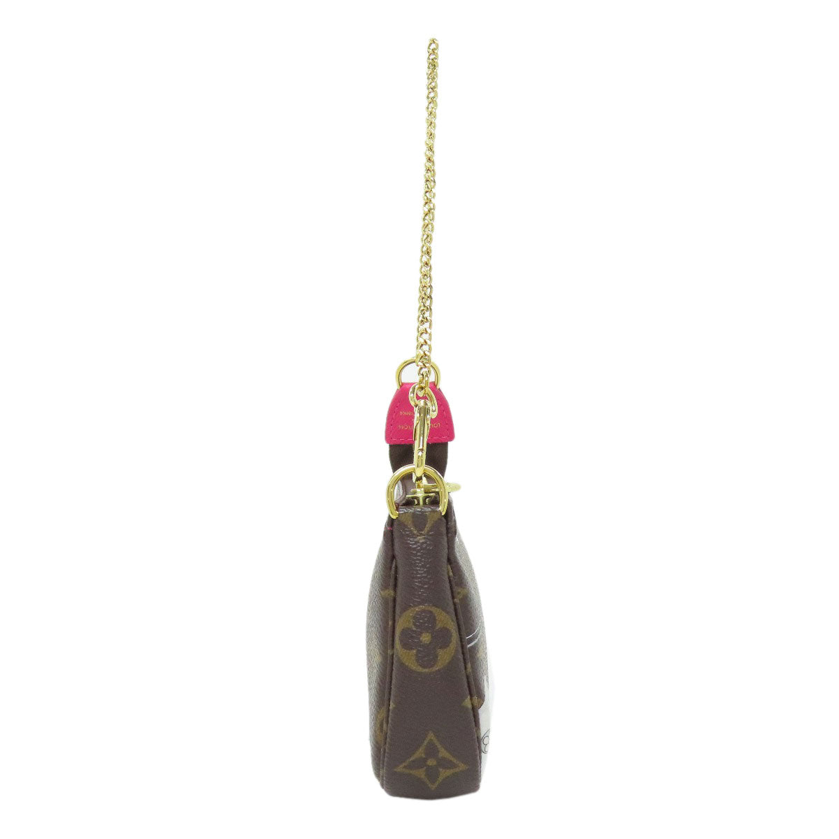 LOUIS VUITTON Accessory pouch M68490 Monogram canvas Brown Mini Pochette Accessoires Vivienne Women Used Authentic