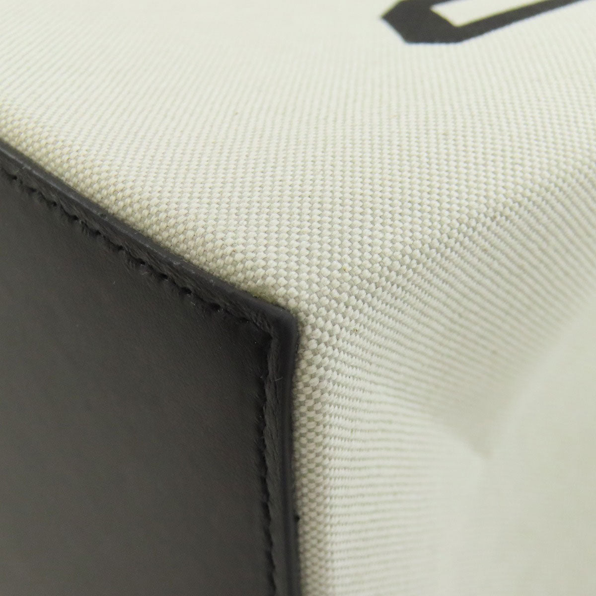 BALENCIAGA Tote Bag 759973 canvas white Duty Free