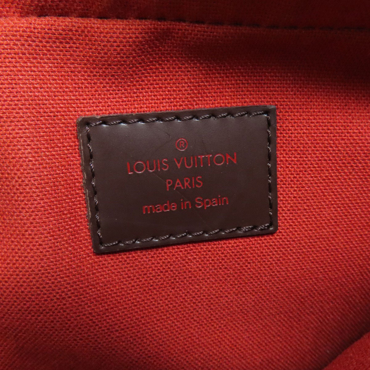 LOUIS VUITTON Sling bag N51994 Damier canvas Brown Geronimos Women Used Authentic