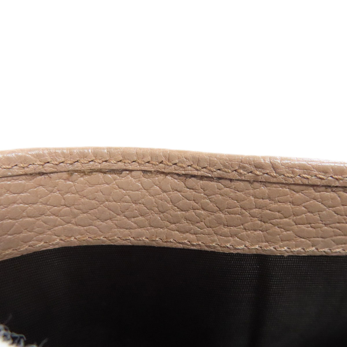 GUCCI Bifold Wallet 593587 leather beige Double G GG Marmont Medium Wallet Women Used Authentic