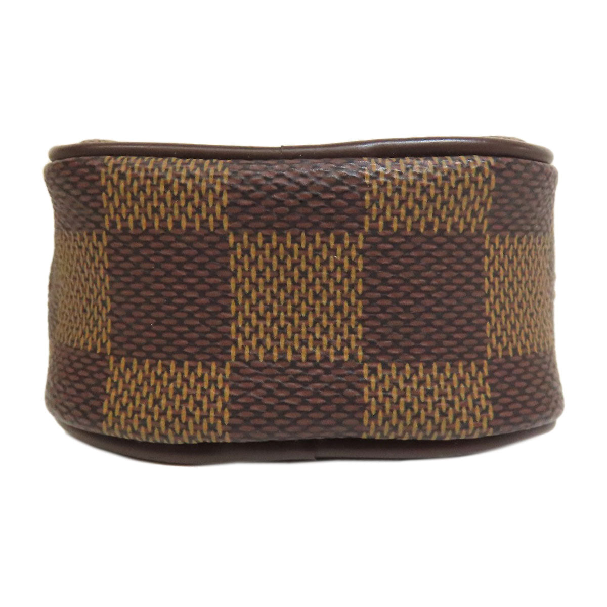 LOUIS VUITTON Accessory pouch N61738 Damier canvas Brown Etui Okapi PM Women Used Authentic