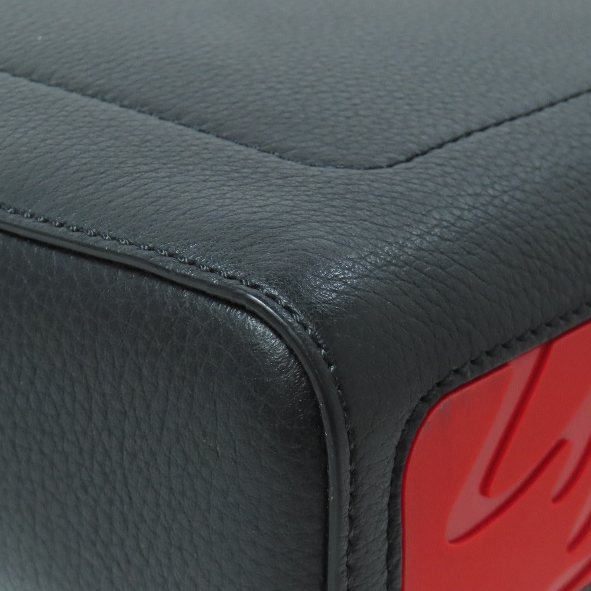 Christian Louboutin Handbag leather black 2WAY