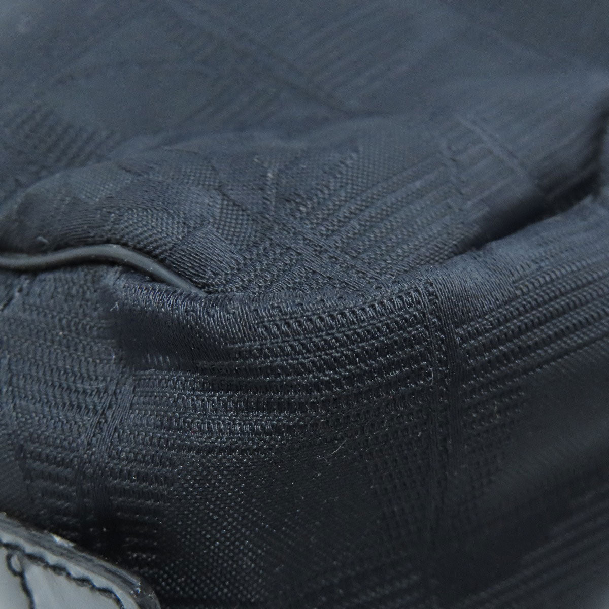 CHANEL Tote Bag Nylon black New Travel Line Tote Women Used Authentic