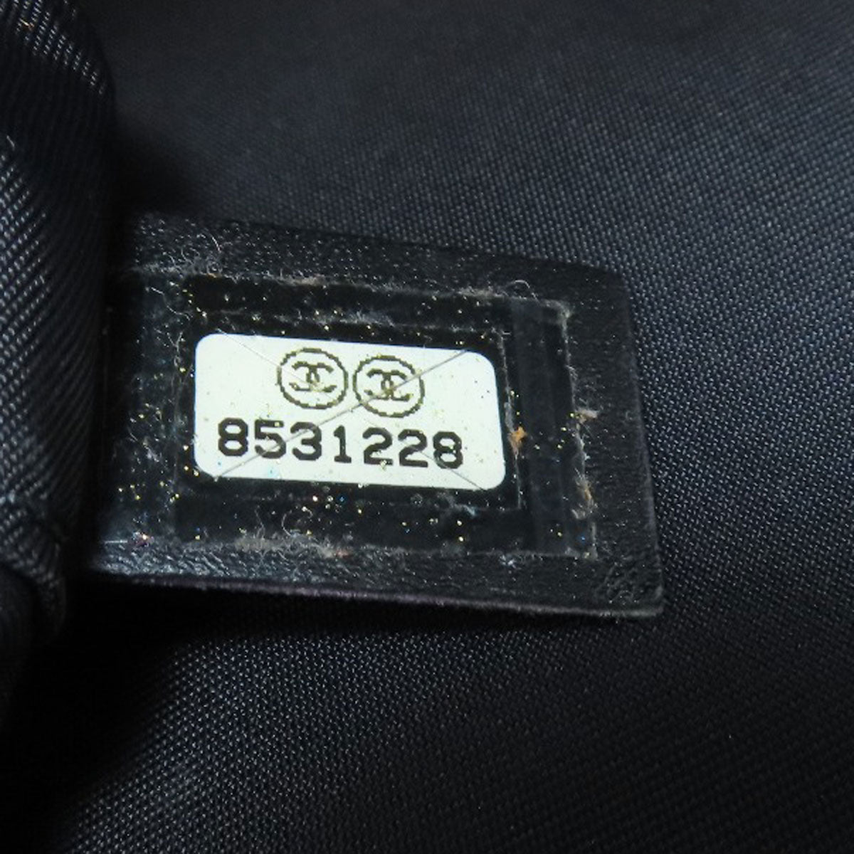 CHANEL Tote Bag Nylon black New Travel Line Tote Women Used Authentic