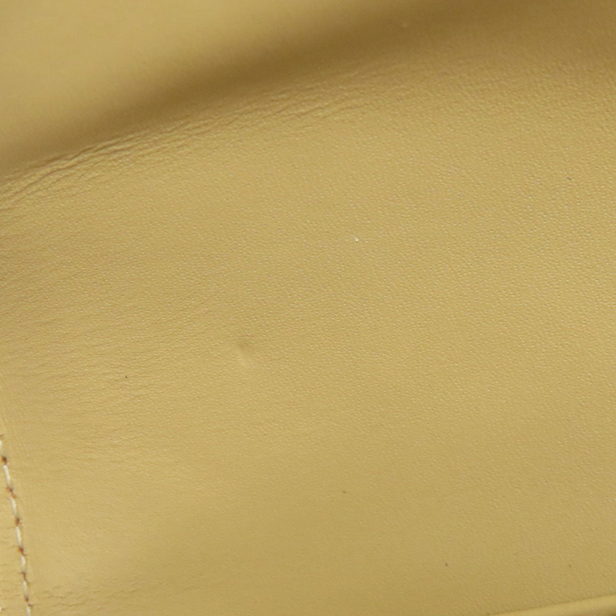 CELINE Long Wallet Purse leather beige logo Women Used Authentic