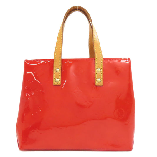 LOUIS VUITTON Handbag M91088 Vernis Red Lead PM Women Used Authentic