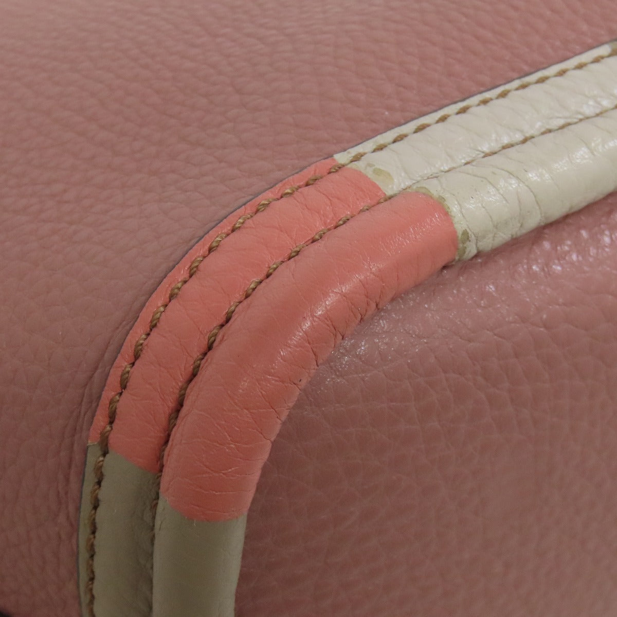 FENDI Handbag Calfskin pink 2WAY Women Used Authentic