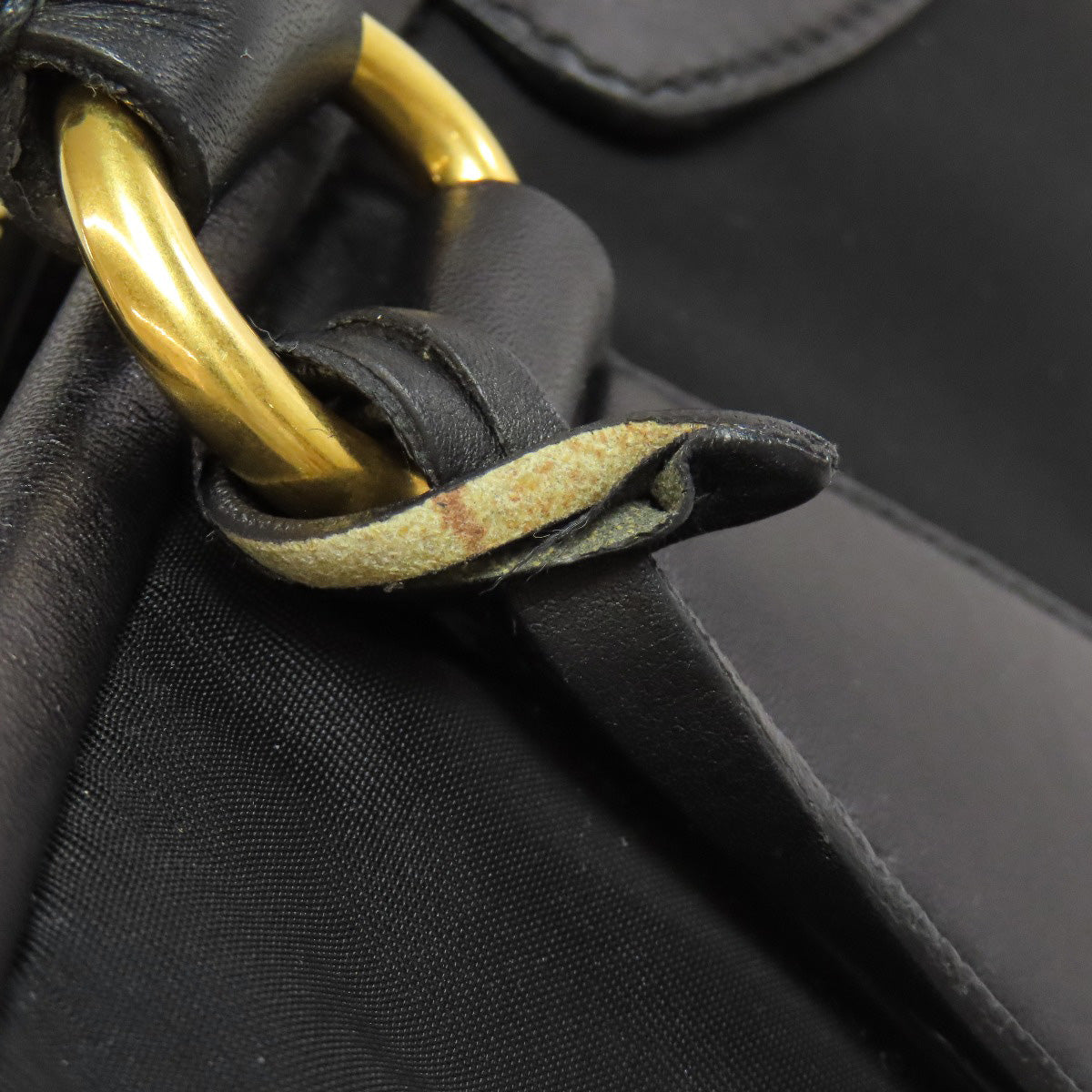 PRADA Handbag BN2205 Nylon black 2WAY Women Used Authentic