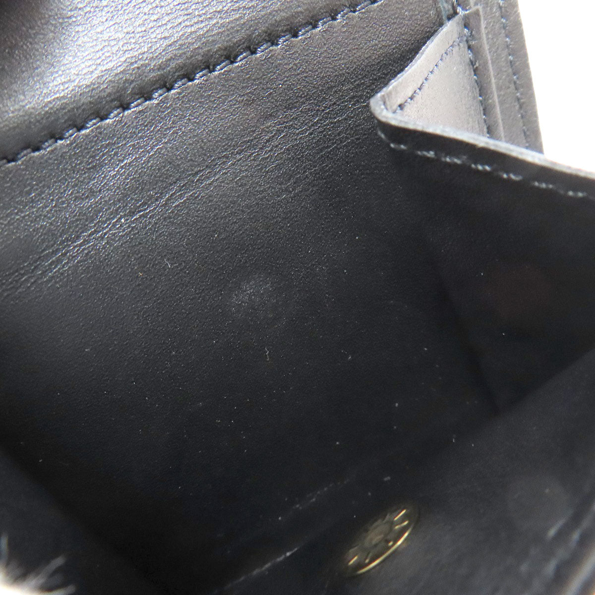 LOUIS VUITTON Bifold Wallet M85016 Nomad leather black Portefeuille�EMarco mens Used Authentic