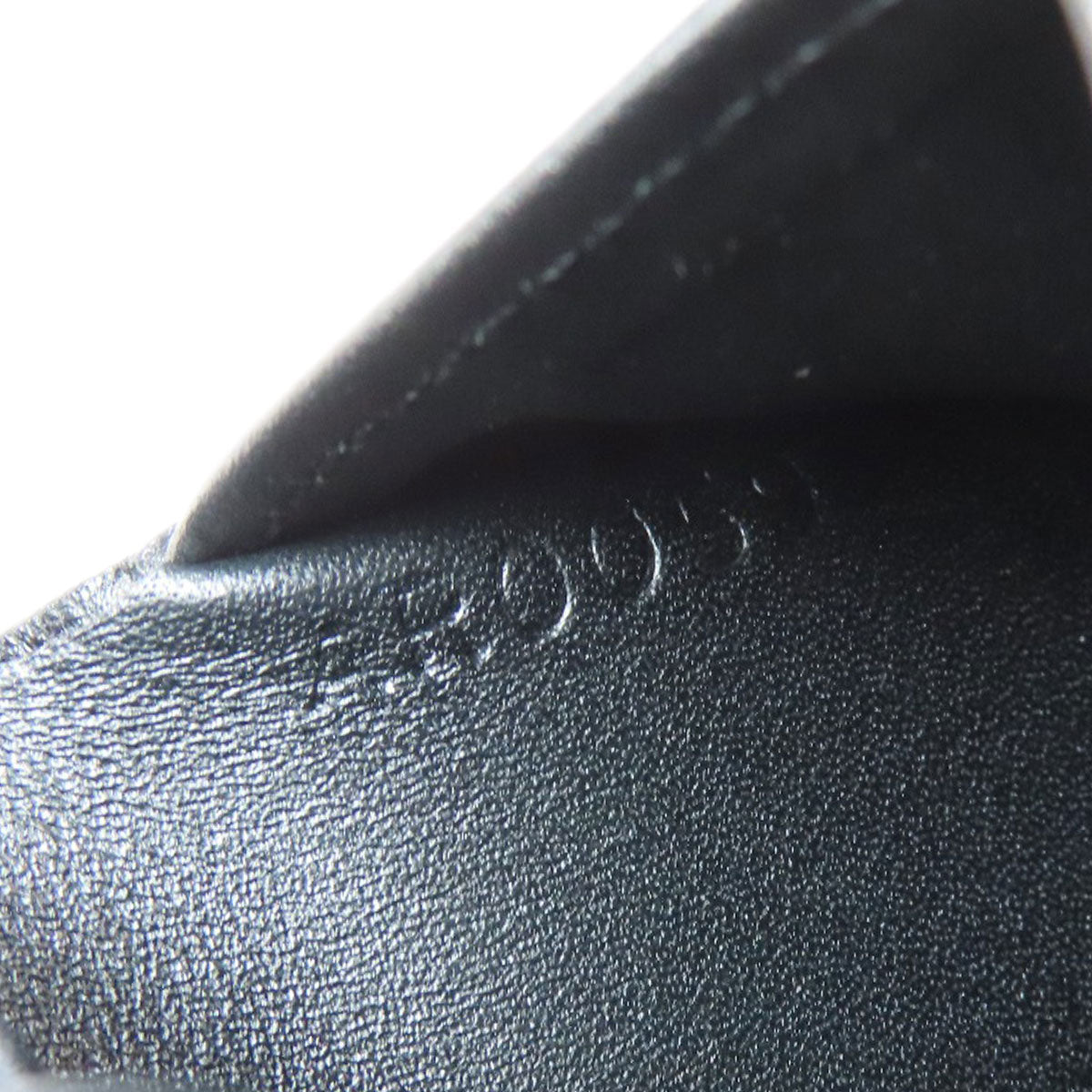 LOUIS VUITTON Bifold Wallet M85016 Nomad leather black Portefeuille�EMarco mens Used Authentic