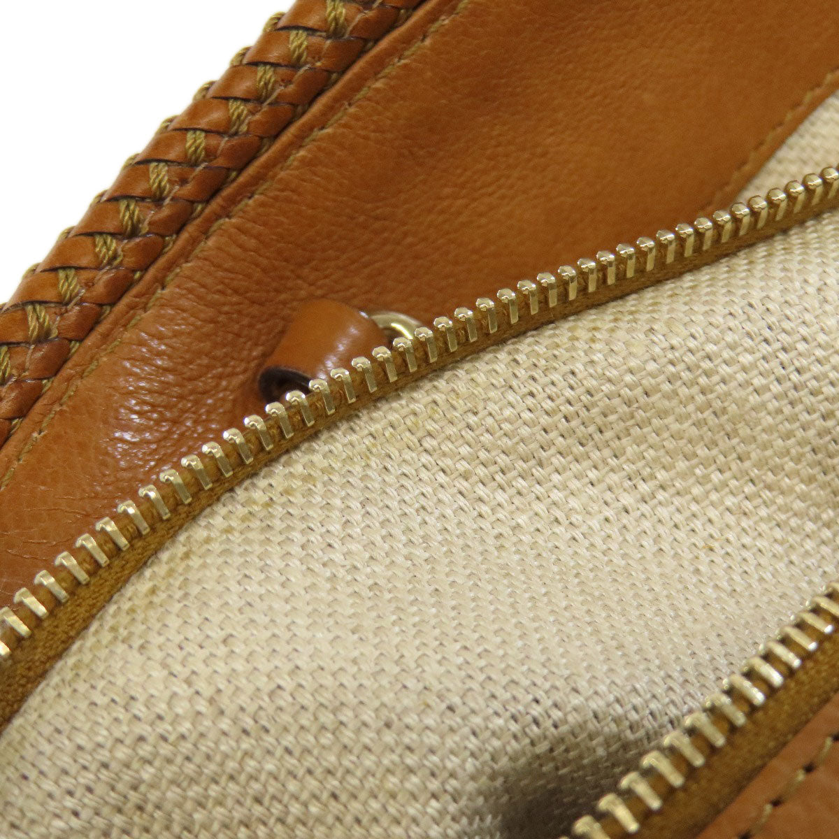 GUCCI Tote Bag 257023 canvas Brown GG Marrakech Women Used Authentic