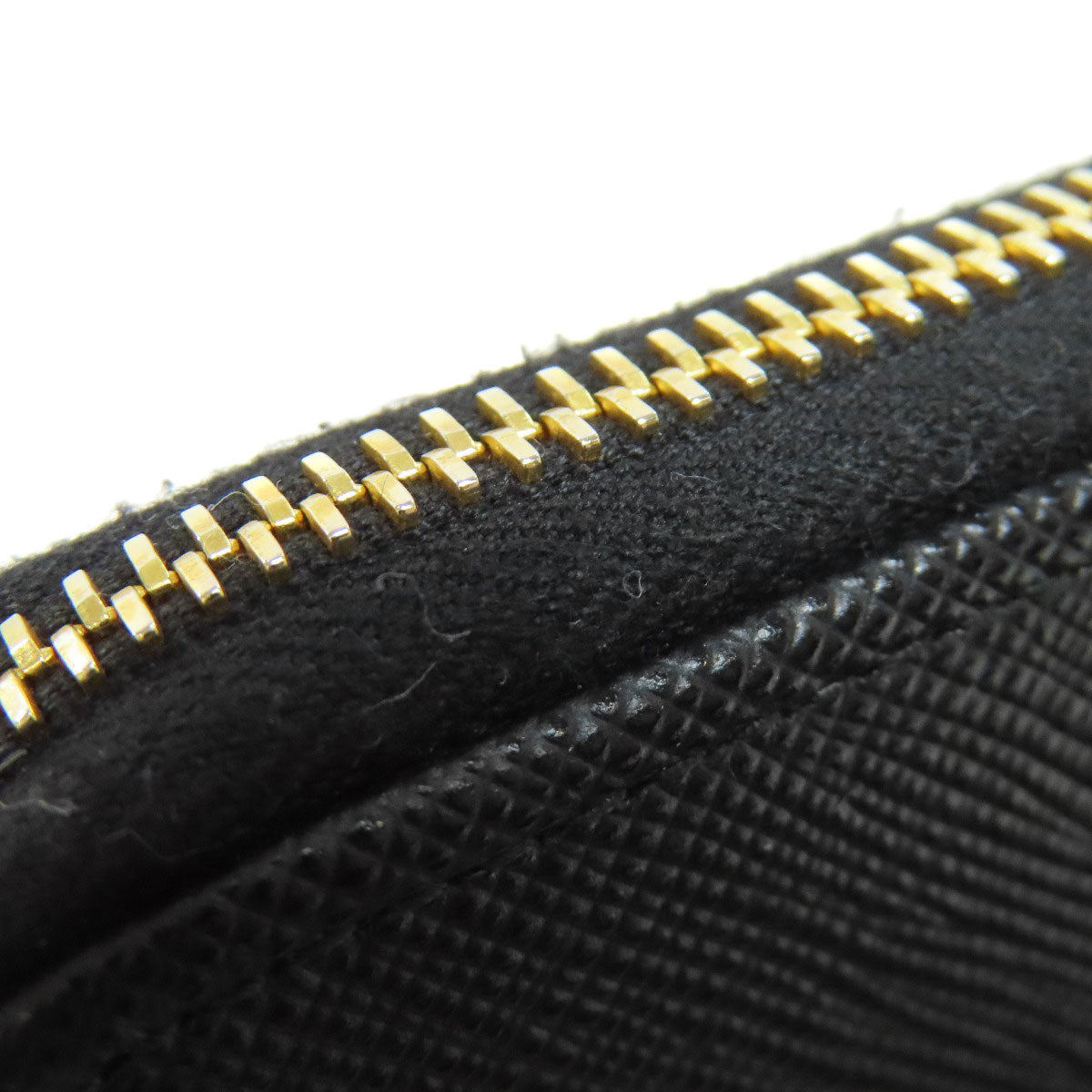 PRADA Bifold Wallet 1ML036 Safiano black logo Women Used Authentic