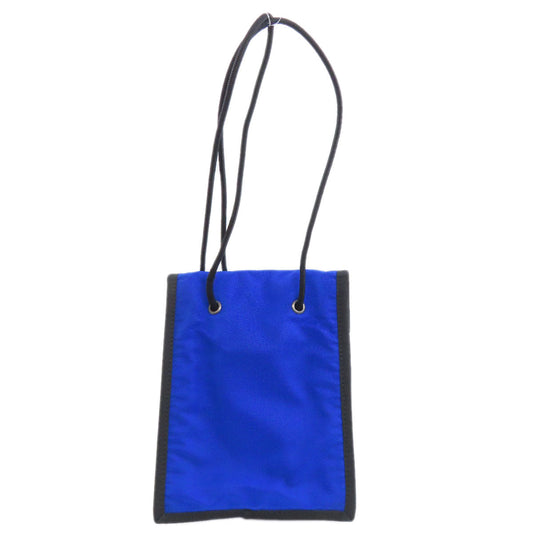 BALENCIAGA Shoulder Bag 532298 Nylon blue Shoulder pouch
