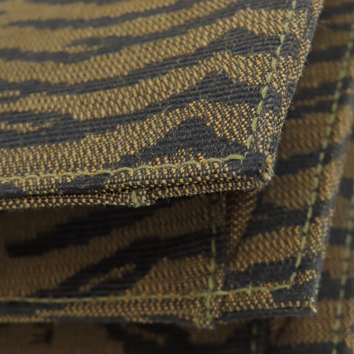 FENDI Tote Bag canvas Brown Jacquard