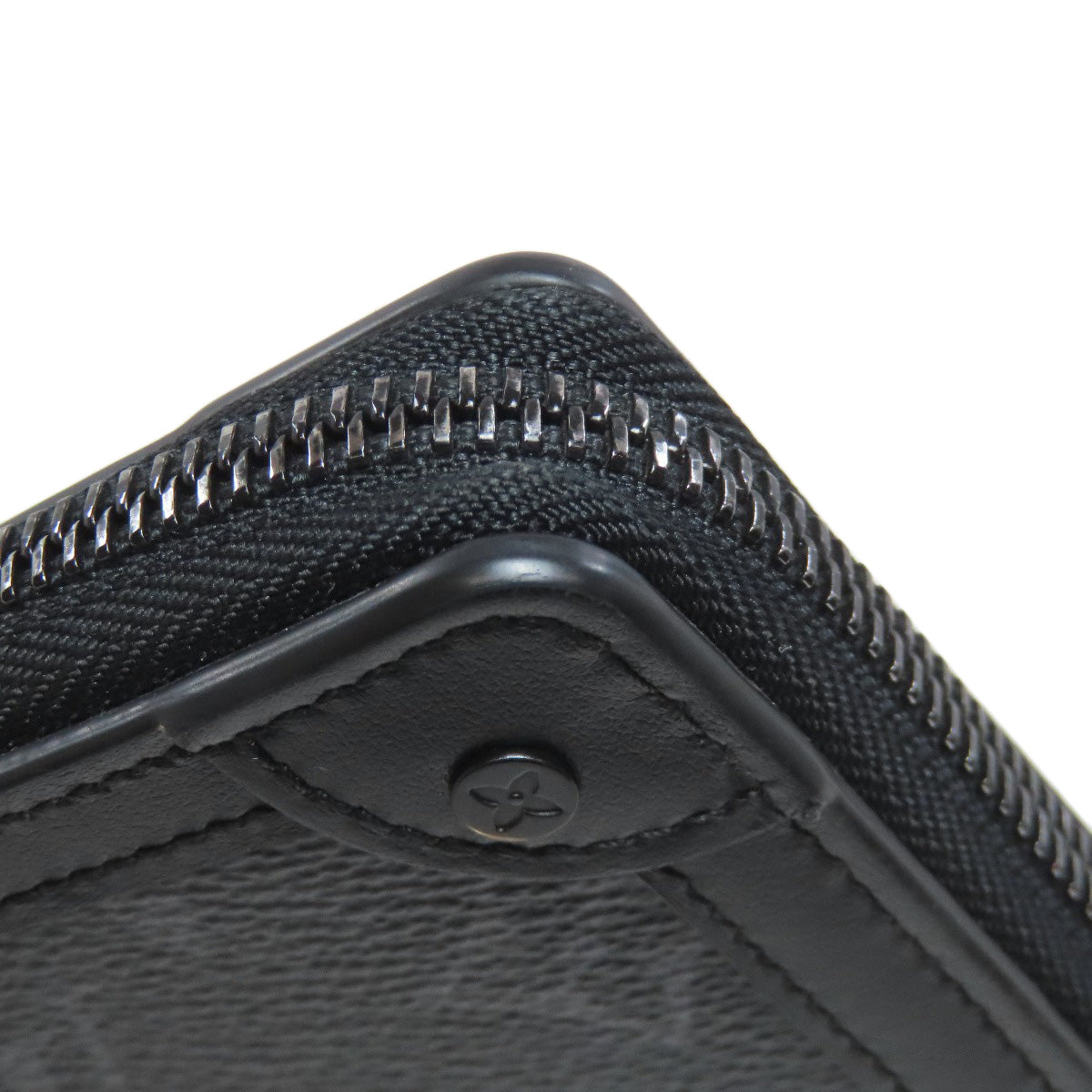 LOUIS VUITTON Long Wallet Purse M80558 Monogram Eclipse black Zippy wallet