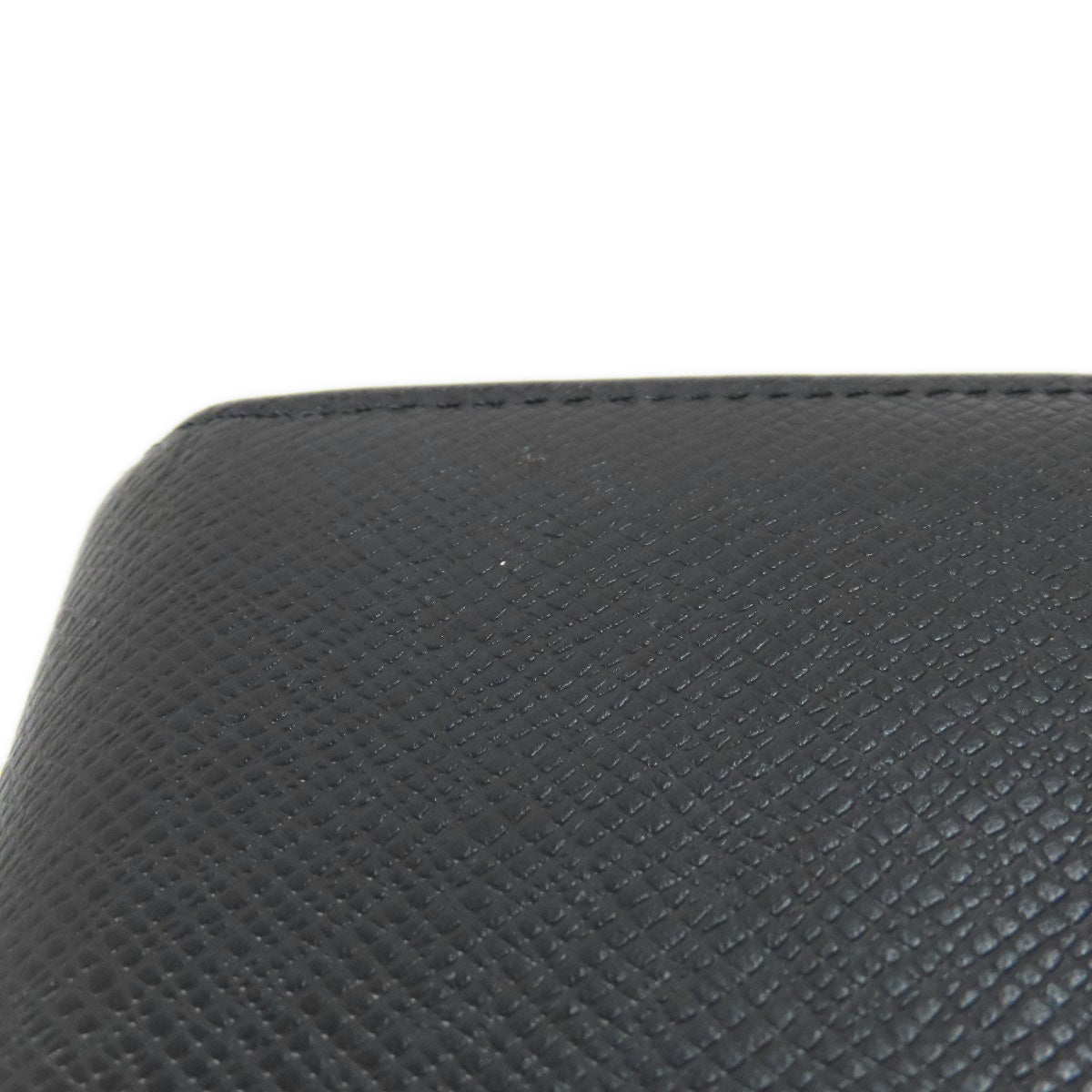 LOUIS VUITTON Long Wallet Purse M32654 Taiga Leather black Portefeuille�EBrazza Former mens Used Authentic