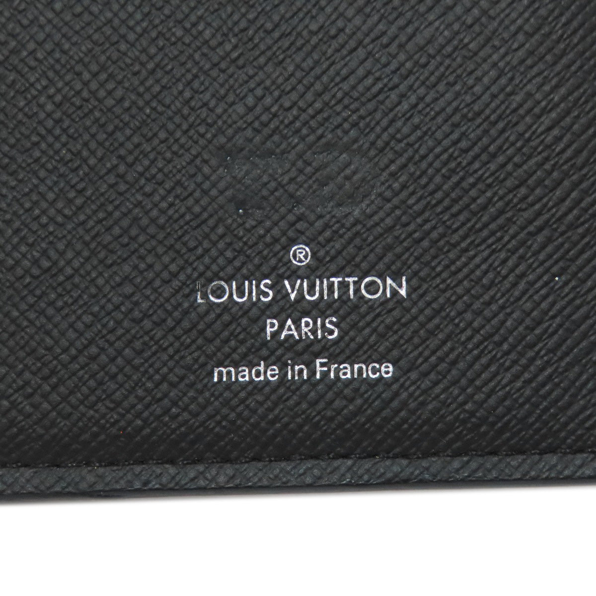 LOUIS VUITTON Long Wallet Purse M32654 Taiga Leather black Portefeuille�EBrazza Former mens Used Authentic