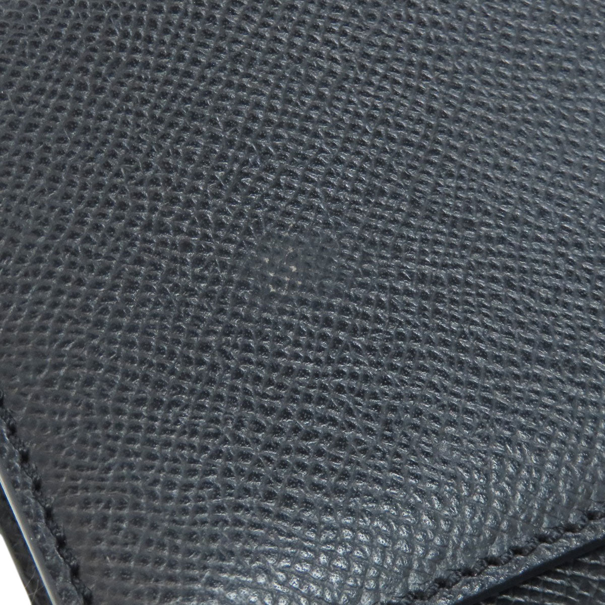 CELINE Handbag leather black logo Women Used Authentic