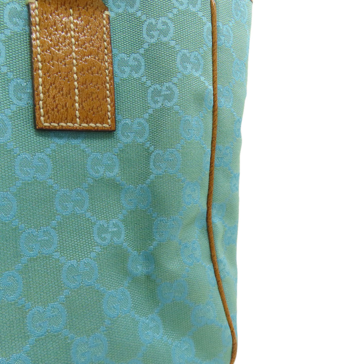 GUCCI Tote Bag 113019 canvas green GG