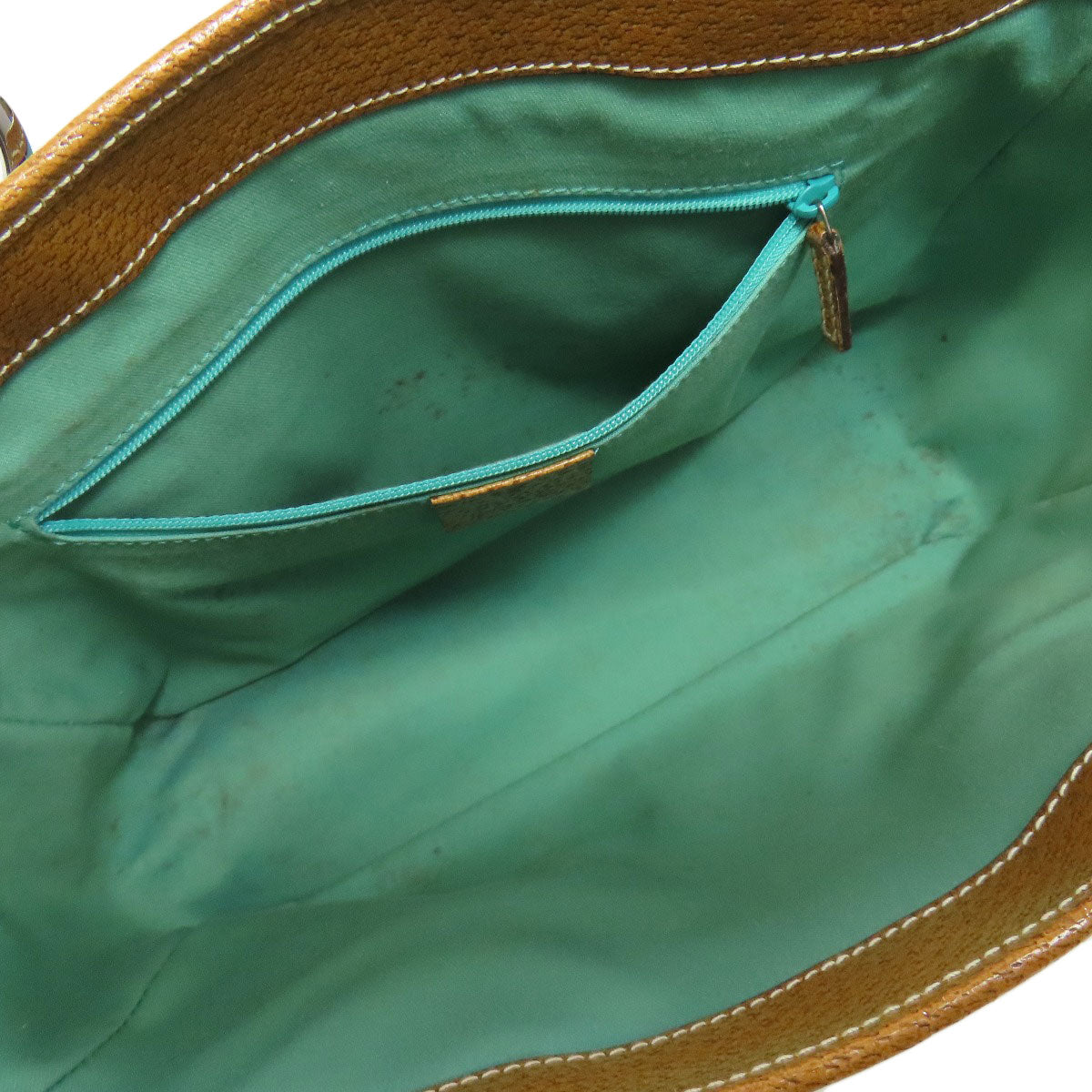 GUCCI Tote Bag 113019 canvas green GG